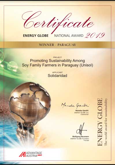 energy globe award unisol
