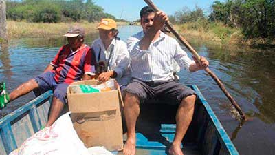 chaco paraguay inundaciones comunidades indígenas