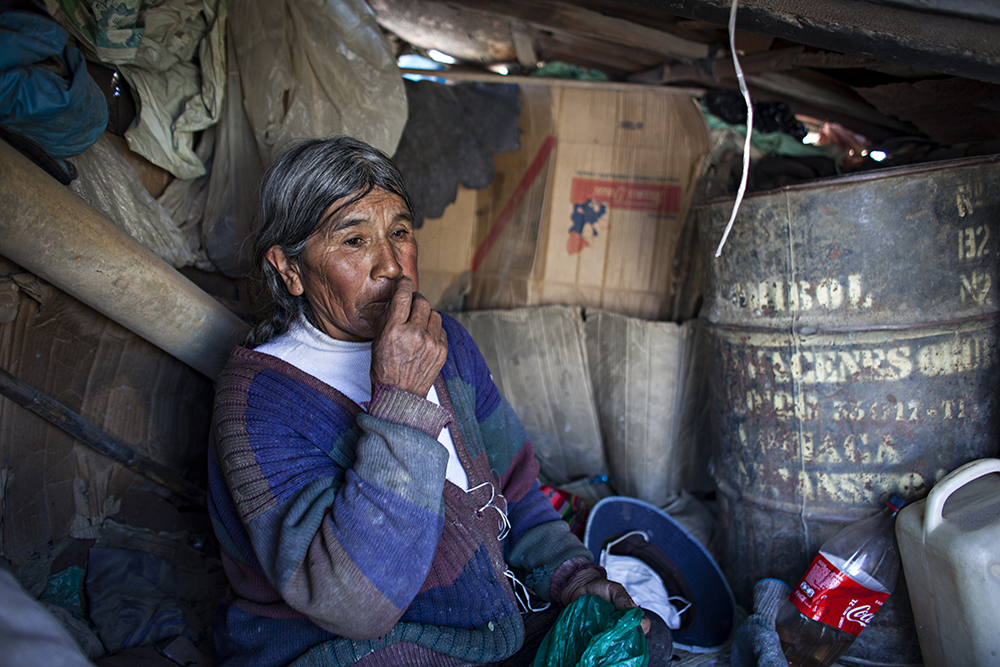 mujer minería bolivia