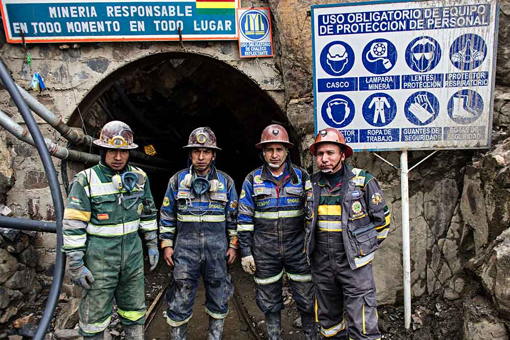 mineros bolivia