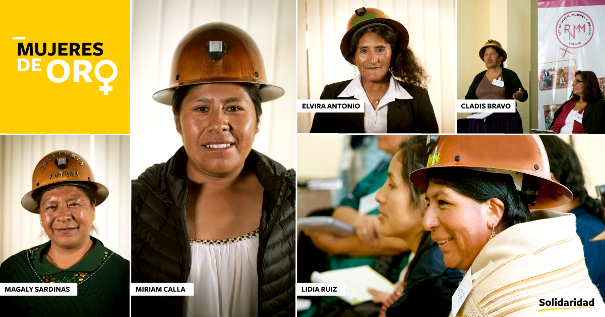 mujeres de oro minería bolivia
