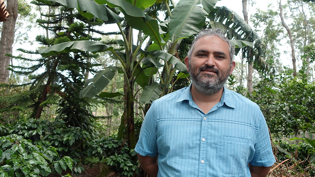 Omar Rodríguez, Gerente General de la Cooperativa Capucas en Copán Honduras