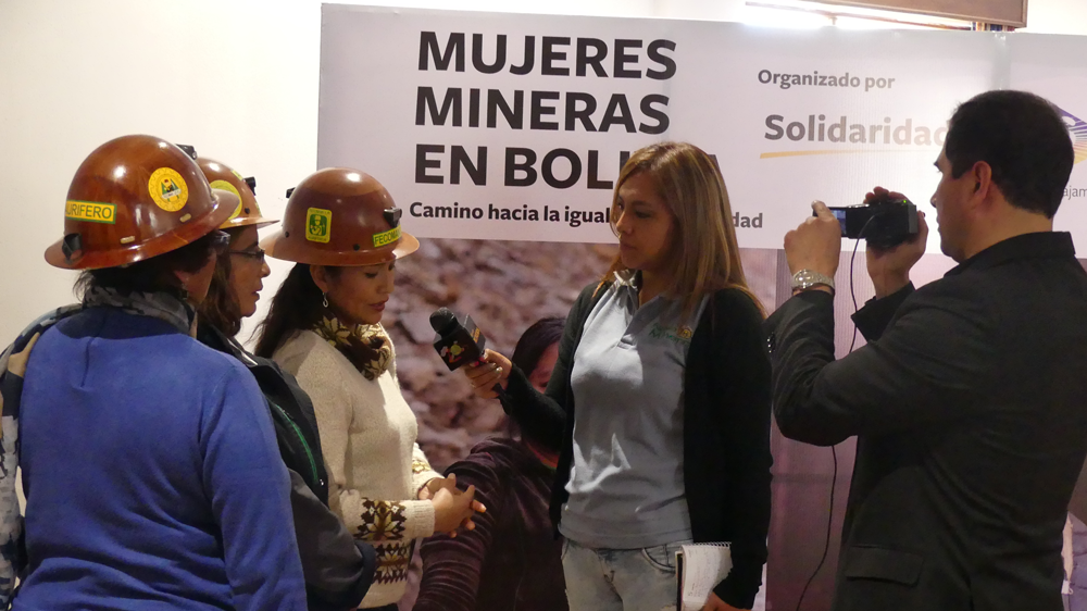 mujeres mineras en bolivia solidaridad