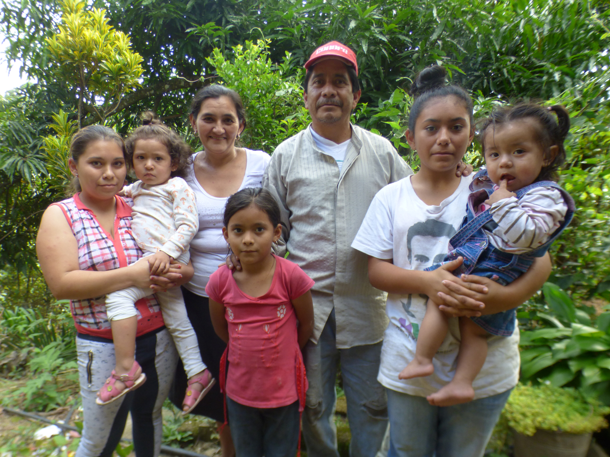 familia productores centroamérica