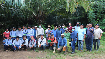 El taller de nutrición formó parte de las prácticas sostenibles que los pequeños productores aplican en el sur de México
