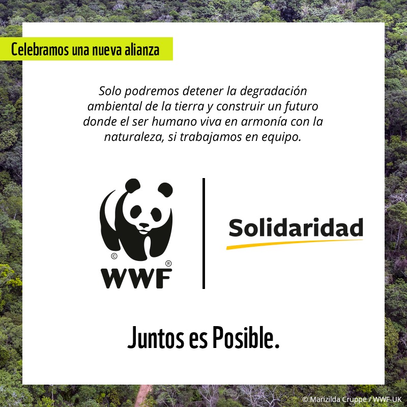 Alianza entre Solidaridad y WWF en Bolivia