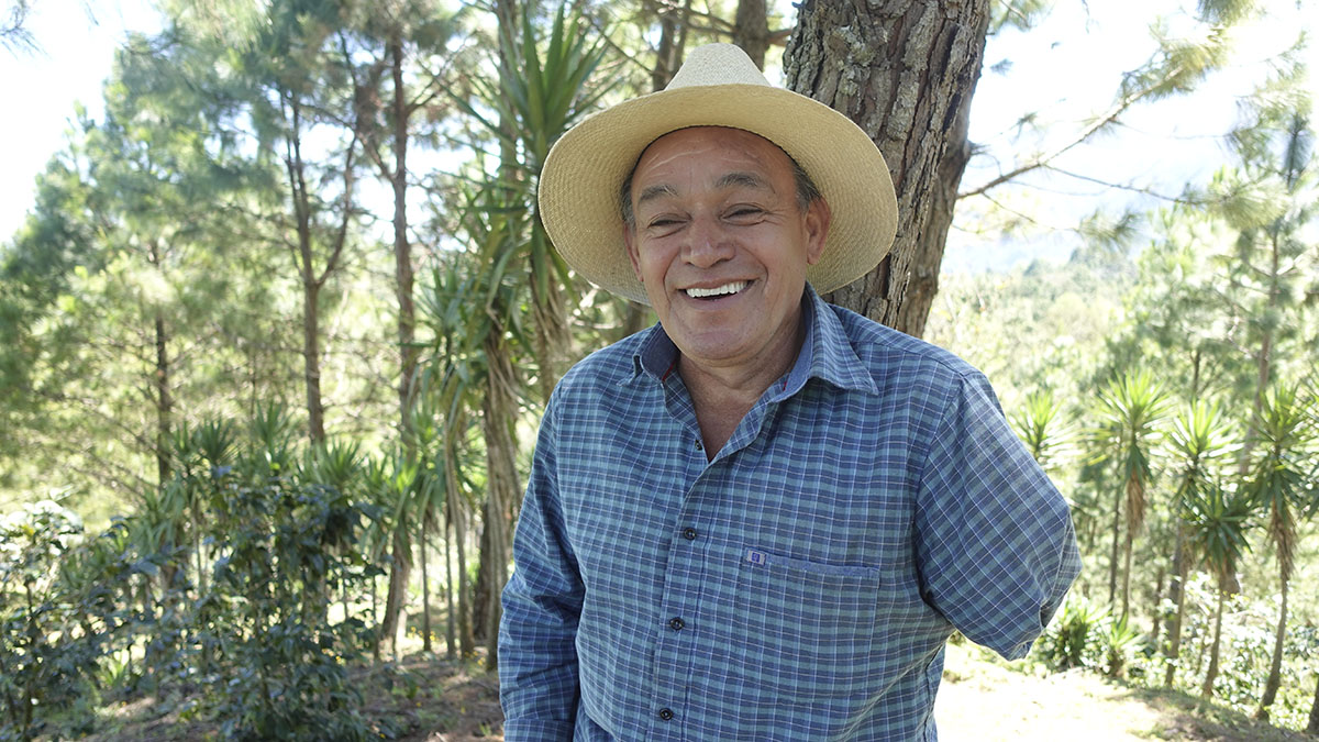 José Francisco Villada (Panchito), productor de café y cofundador de Capucas