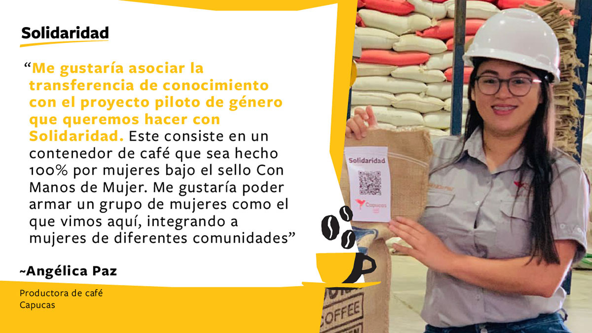 Solidaridad-Colombia-Honduras-Angélica-Paz-Café-Capucas-Productora-Cafetalera-Sostenibilidad-Mujeres-Piloto-Comunidad-Replica