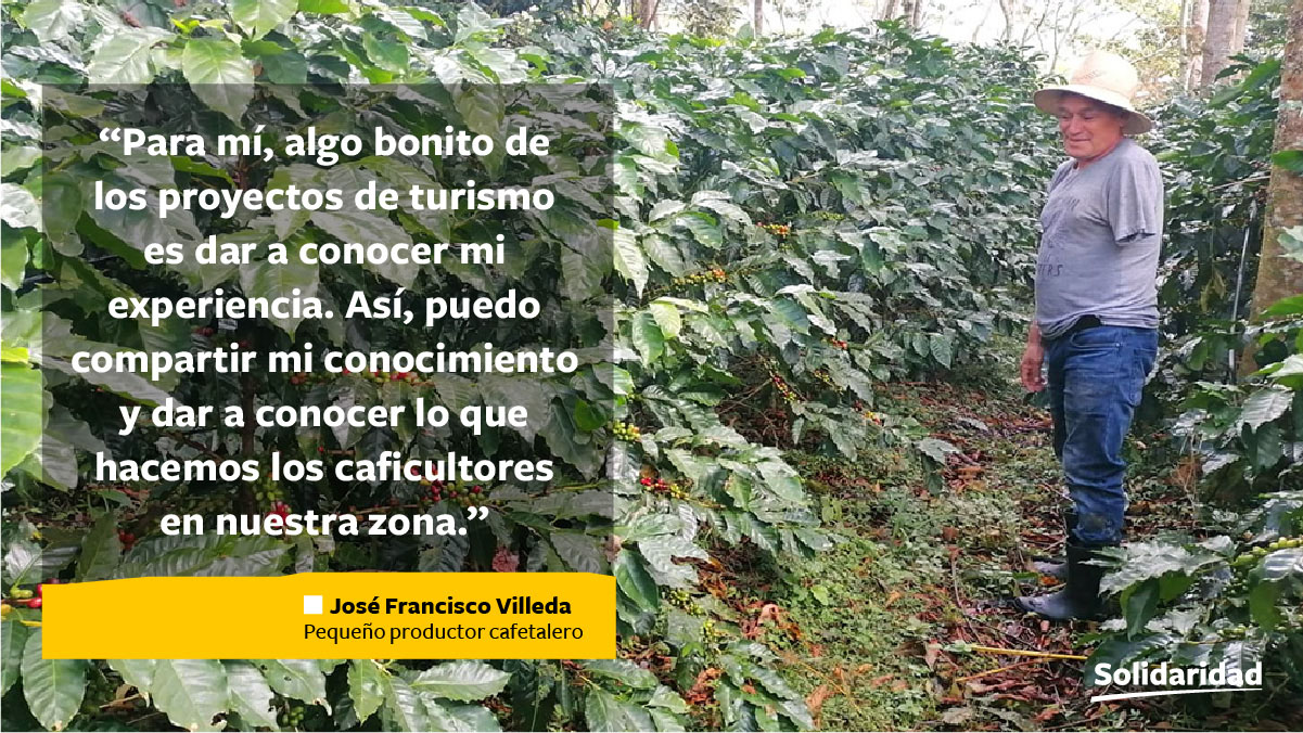 Solidaridad Capucas Panchito José Francisco Villeda Cafetalero Honduras Turismo Sostenible Agroturismo