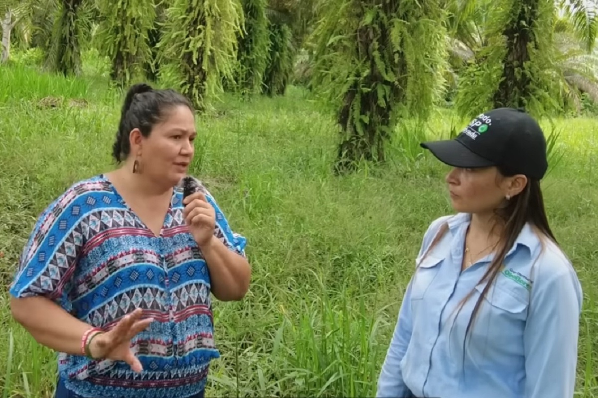 Teresa Isabel Peña, beneficiaria de Intel4value en el Catatumbo
