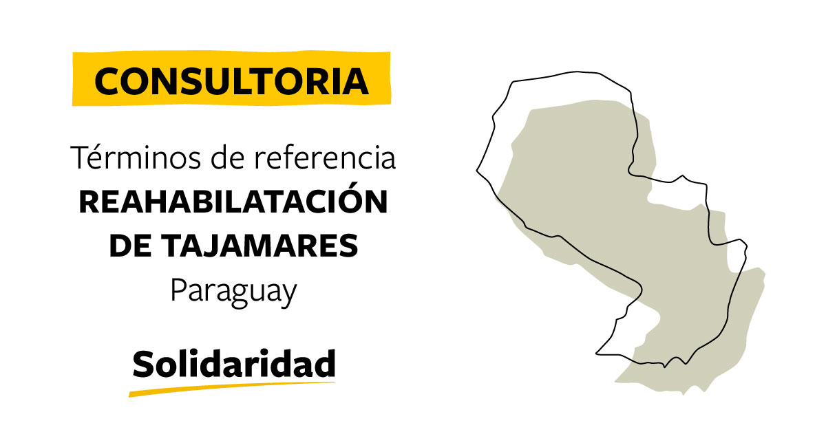 Consultoria para rehabilitación de tajamares, Paraguay