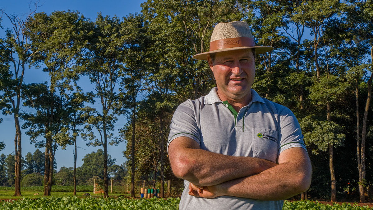 Marcelo Wiest, participante proyecto de mejora continua del negocio agrícola para productores cooperativizados. Alianza Cargill Solidaridad, Paraguay