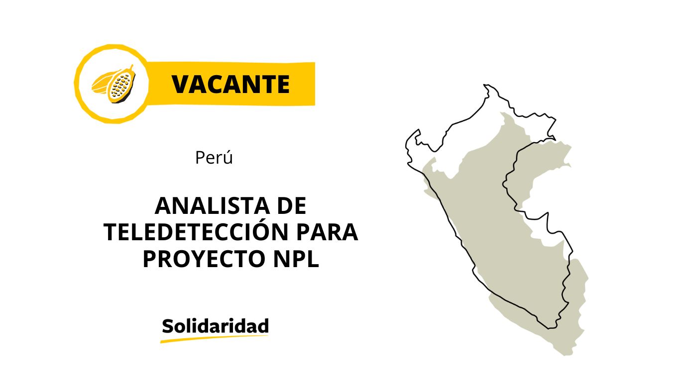 VACANTE ANALISTA TEPEDETECCIÓN NPL