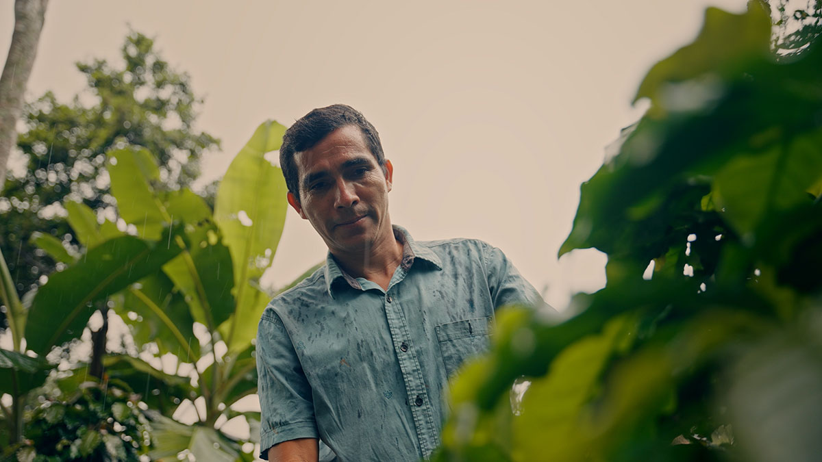 Farm2Forest Link, Raúl González díaz, productor de Café de Perú