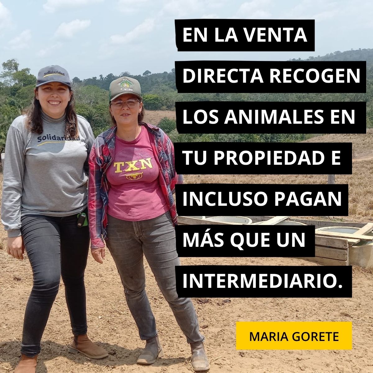 Maria Goerete Rios, ganadera de la Amazon&iacute;a brasile&ntilde;a que vende sus animales de forma directa a JBS